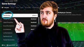 *IMPORTANT* EA FC 25 Settings You NEED To Change To Win More Games!   Camera + Controller Settings