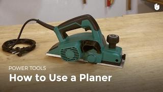 How to Use a Planer | Woodworking