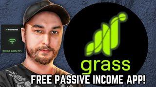 $6/Day from This FREE Crypto App! GRASS | Passive Income 2024