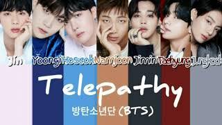 방탄소년단 (BTS) - Telepathy Color Coded Lyrics Han/Rom/Eng