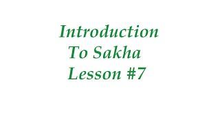 (IMPROVED FORMAT)  Singular Possession in Yakut! An Introduction to Sakha #7