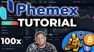PHEMEX EXCHANGE TUTORIAL - Long And Short Bitcoin Using Leverage | Zero Fee Spot Trading Guide