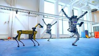 Unbelievable  Robot Dance by Boston dynamics