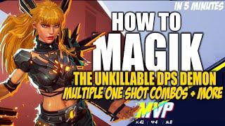 Marvel Rivals | How to Play Magik Like a Pro: One-Shot Combos (Unkillable DPS Guide + Gameplay)