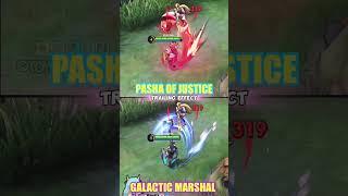 Tigreal - Pasha of Justice special skin V.S. Galactic Marshal skin - MLBB - Part 3