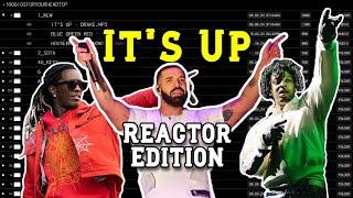 Drake ft. Young Thug & 21 Savage - It's Up - REACTION MASHUP/COMPILATION