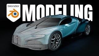 Blender Car Modeling Tutorial: From Basics to Pro Level Details (Realtime)