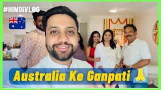 GANPATI CELEBRATION VLOG | INDIANS IN AUSTRALIA