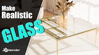 Best Realistic Glass Shader in Blender (Tutorial)