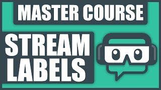 How To Add Stream Labels To Streamlabs OBS [2020]