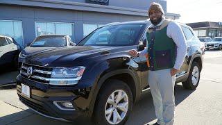 2018 Volkswagen Atlas SEL Black | Video Tour with Angel