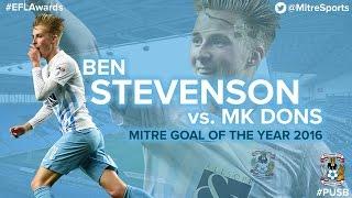 Ben Stevenson | Mitre Goal of the Year 2016