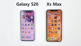 iPhone XS Max vs SAMSUNG S20 - SPEED TEST!