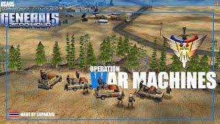 USA05 [Operation : WAR MACHINES]  CNC Generals Zero Hour #SUPMission  @SUP_ZH  FANMADE