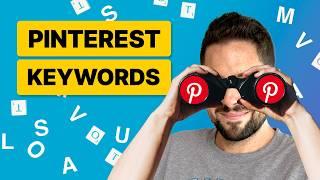 PINTEREST KEYWORDS: 5 pasos para dominar las PALABRAS CLAVE en PINTEREST ️