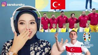 Indonesian Reaction to Türkiye National Anthem in EURO 2024 | Türkiye  Vs Portugal 