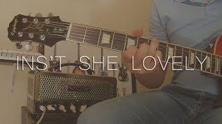 Stevie Wonder - Isn't She Lovely (fingerstyle guitar)