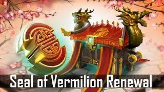 Dota 2: Store - Treasure Chest - Seal Of Vermilion Renewal