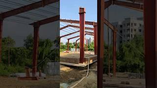 Steel Shed  Steel Structure Building  #steel #steelbuildings #steelstructures