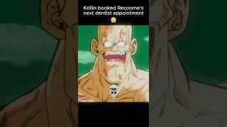 Krillin gives Recoome a new smile 