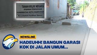 VIRAL!... Kelakuan Warga +62 Bangun Garasi di Jalan Umum [Newsline]