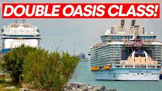 Oasis Class Showdown! Wonder vs. Symphony Meet Up in Port Canaveral