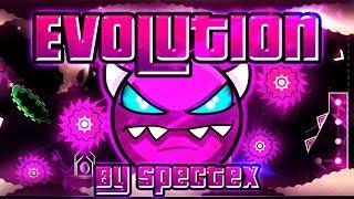 Geometry Dash - Evolution 100% GAMEPLAY Online (Spectex) MEDIUM DEMON