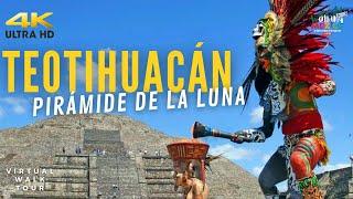 【4K】TEOTIHUACÁN Pirámide de la Luna MÉXICO - Walking Tour in 4K60fp 4kMéxico