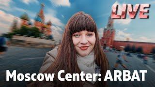 WALK: Moscow. Old Arbat street