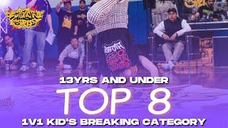 Kit-Kat vs Christian | 1v1 Kid's Breaking (13yrs and Under) | TOP 8 | DESTRUCTIVE STEPS 14