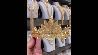 Latest Gold Tiara For Girls | Gold Taj Brides | Sone ka Taj | Gold ka Taj | Golden Crown | Fancy Taj