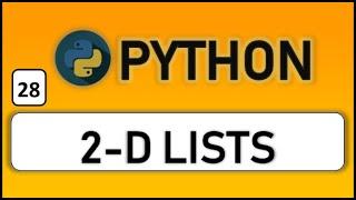 Creating two dimensional list in python