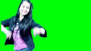 Dance India Dance Green Background Green Screen Chroma Key Video