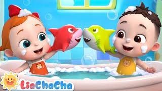 [NEW] Ten Little Baby Sharks | Number Song | Baby Shark | Kid Songs & Nursery Rhymes | LiaChaCha