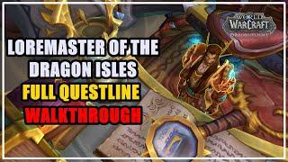 How to get Loremaster of the Dragon Isles WoW