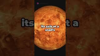 Venus's Lethargic Spin: A Cosmic Curiosity #space #spacedocumentary #scienceexploration