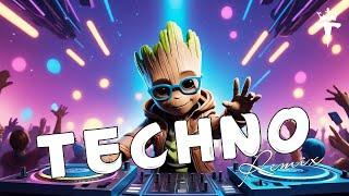 TECHNO MIX 2024  Rave Techno Remixes for Party, Gym, and Car Music