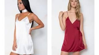 Satin Dress Mini