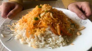 Afghani Veg Narenj Pulao | Narenj Pulao |  Afghani Orange Rice | it’s food time