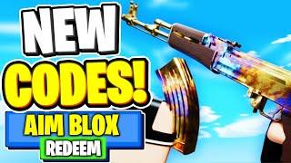 *NEW* ALL WORKING CODES FOR AIMBLOX IN JUNE  ROBLOX AIMBLOX codes