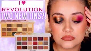 I HEART REVOLUTION PECAN PRALINE & TOASTED MARSHMALLOW CHOCOLATE TIN PALETTES | REVIEW & SWATCHES