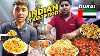 10 Indian Street Food in DUBAI Ultimate INDIAN Street Food Tour + Indian UNLIMITED Buffet!