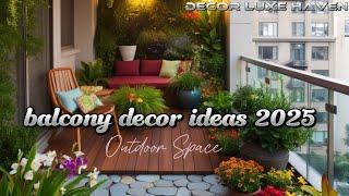 balcony decor ideas 2025||Transform Your Outdoor Space||#americanhomes