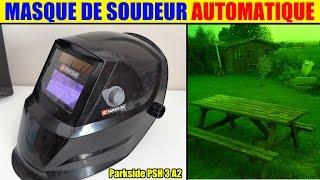 masque de soudure lidl parkside automatique soudeur auto darkening welding helmet schweisshelm