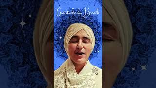 Day 13: Gratitude for BreathNotice your breath. Take a deep inhale and exhale, saying, "Thank you