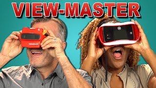 ADULTS REACT TO VIEW-MASTER (VR VS. 3D)