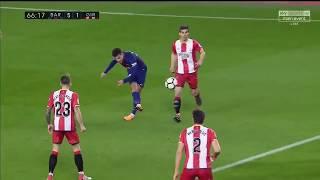 Philippe Coutinho crazy finesse goal against Girona -La Liga 21/02/2018