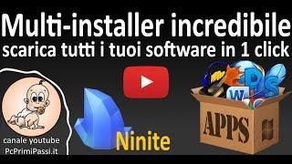 Installa tutte le applicazioni che vuoi in 1 click con Ninite