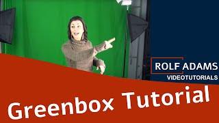 Greenbox (Greenscreen) Anleitung (Tutorial) deutsch