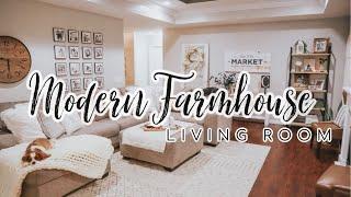 *NEW* MODERN FARMHOUSE LIVING ROOM TOUR | COZY NEUTRAL HOME DECOR 2020 | KAILYN CASH